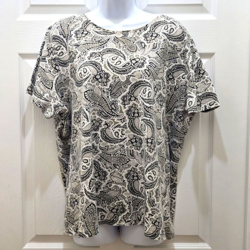 Croft & Barrow / Women's Classic Tee / 2X